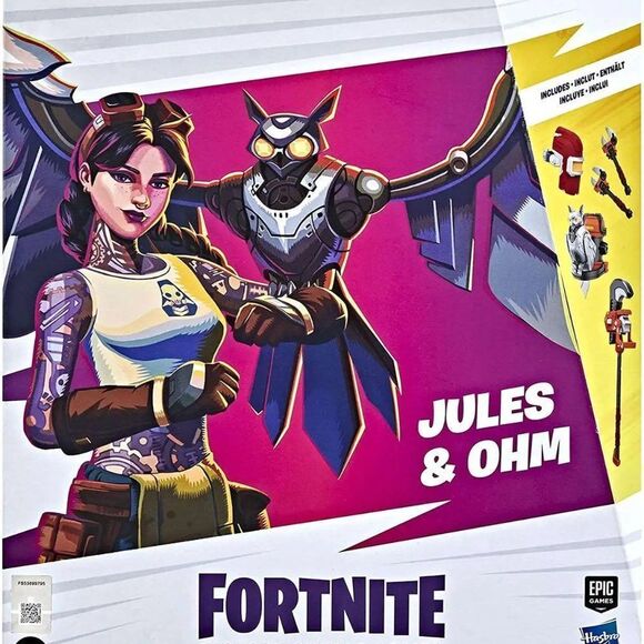 Fortnite Jules & Ohm Exclusive Deluxe Action Figure 2-Pack - Picture 3 of 4